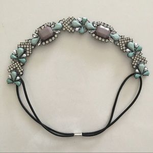 ADORNE Crystal Embellished Event Headband in Pink AHD0967 main image 0